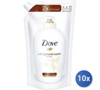 10x Paquete Jabón Dove Bolsa 500 Ml. Seda