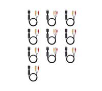10X para PS3 PS2 PS1 Cable AV Divisor RCA Cable Extensor de Audio y Video Reproductor de Juegos A Monitor TV Adaptador Conversor de Cable RCA