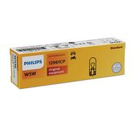 10x Philips Estándar W5W 5W 12V Bombillas De Automóvil