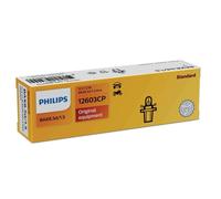 10x Philips Standard BAX 85D/15 Azul 1.2W 12V Bombillas De Automóvil