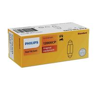 10x Philips Standard Festoon T105x43 10W 12V Bombillas De Automóvil