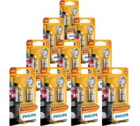 10x Philips Standard R5W BA15s 5W 12V Bombillas De Automóvil