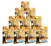 10x Philips Standard S3 15W 12V Bombillas De Automóvil