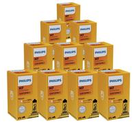 10x Philips Vision H7 Halógenas Hasta Un 30% Más Luz 55W 12V Lámparas De Coche