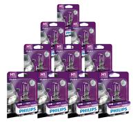 10x Philips VisionPlus H1 Halógeno Hasta 60% más Luz 55W 12V Bombillas Coche