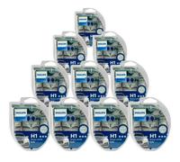 10x Philips WhiteVision Ultra DuoBox H1 + W5W 55W 12V Bombillas Halógenas