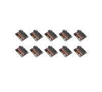 10X Placa de Expansión Micro-Bit IOBIT V2.0 Protector del Adaptador de Arranque con Zumbador para BBC Programación de Gráficos Python de Bit Kids