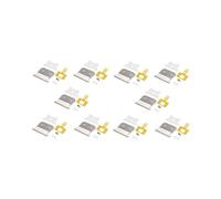 10X Plata para Hoja de Contorno T para para T Outliner, Cuchilla T Blanca + Cuchilla de Acero Plateada