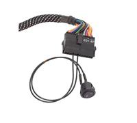 10X Probador de Arranque de Fuente de AlimentacióN ATX Hembra de 24 Pines, Puente de Arranque, Cable de Interruptor de Encendido y Apagado, 18AWG,