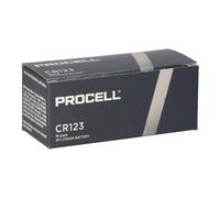 10x Procell CR123A Litio 3V 1550mAh en Caja de 10