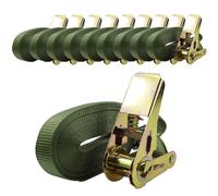 10X Profesional Correas De Tracción Fijación 1Pz 6M 0,8T 800KG TÜV/GS