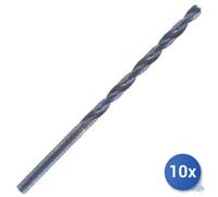 10X Punta Alpen Para Metal Hss Din 338 Serie Larga Mm 10 X 184
