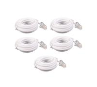 10X RJ11 6P4C Una RJ45 8P4C Teléfono Modular Cable de Extensión de Internet de 3 Metros