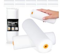 10x Rodillo Espuma 15 cm Pintura Barniz Laca Superficies Lisas Paredes Muebles Acabado Homogéneo Secado Rápido Uso Cómodo Perfecto Reformas Decoración Hogar