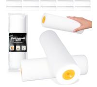 10x Rodillo Espuma 25 cm Pintura Barniz Laca Superficies Lisas Paredes Muebles Acabado Homogéneo Secado Rápido Uso Cómodo Perfecto Reformas Decoración Hogar