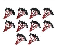 10x T10 W5W 168 194 Portalámparas Base de vidrio Portalámparas, Negro