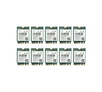 10X Tarjeta de Red Inalámbrica DW1820 QCNFA344A 2,4G + 5G de Doble Banda Gigabit 4,1 NGFF Tarjeta de Red Compatible con 802.11AC