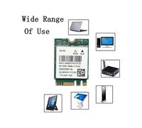 10X Tarjeta de Red Inalámbrica DW1820 QCNFA344A 2,4G + 5G de Doble Banda Gigabit 4,1 NGFF Tarjeta de Red Compatible con 802.11AC