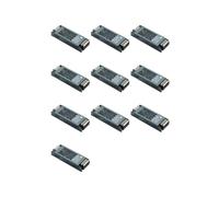 10X Tira de Luz LED de 24 V CC Fuente de Alimentación Adaptador de Tira de Luz de Bajo Voltaje Controlador Fuente de Alimentación Conmutada de Luz