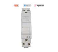 10X Tuya Life ZigBee Disyuntor Din Rail 1P Monopolar Contacto Seco Temporizador Relé App Control Remoto Temporizador Inteligente