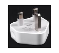 10X Universal Usb Uk Plug 3 Pin Wall Charger Adapter with Usb Travel Charger Charging for Phone (1 Port)