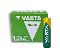 10x Varta AAA 800mAh NiMH Baterías Recargables Listas Para Usar