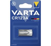 10x Varta CR123A 3V Litio 1er Blister 1430 mAh CR123 6205