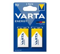10x Varta Energía Baterías 2er Alcalino Bloque E 9V Industrial Universal Strom