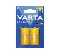 10x Varta Longlife C 2 Piezas Baterías Alcalinas Baby Industrial Universal