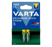 10x Varta Móvil Batería Baterías 2er AAA HR03 Industrial Universal Strom Ersatz