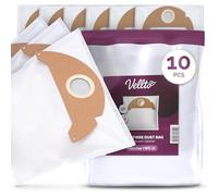 10x Vellto Bolsa Aspiradora Tejido Sintético Compatible Karcher WD2 MV2 WD2.200 WD2250 A2004 A2003 A2054 A2099 Repuesto 6.904-322.0 Bolsas Polvo Filtro Vlies