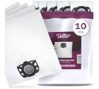 10x Vellto Bolsa para Aspiradora Compatibles con Kärcher 2.863-006.0 Bolsas Filtrantes de Repuesto WD4 WD5 WD6 WD5P WD6P Premium MV4 MV5 MV6 WD4.000 WD4.200 SE 6.100