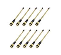 10X Vhf 136-174 Mhz 6,8 Pulgadas Antena Bnc Para Radio Portatil V8 V80 V80E V82 V85