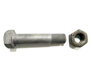 10x Zorro DIN 7990 Tornillo Hexagonal M27x130 Acero 5.6 Galvanizado Con Tuerca