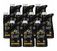 10x1 Litro MANNOL 2-Takt Universal Aceite Motor API TC JASO FB ISO L-EGB Mineral