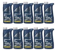 10x1 Litro Original MANNOL Aceite De Compresor ISO 46