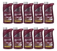 10x1 Litro Original MANNOL Aceite Motor Max Power 4x4 75W-140 Api Gl 5 Ls Gear