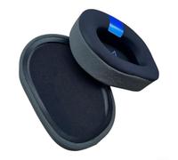 10x10cm Gel Ear Pad Cojín para Logitech G522 inalámbrico (negro) | Diseño de malla transpirable, promueve la circulación del aire, espuma de aislamiento de ruido, actualización de auriculares