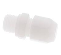 10x12mm & G3/8'' Racor recto de PVDF con rosca macho 10bar/145psi