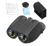 10x25 Waterproof Binoculars - Compact Outdoor Viewing Glasses, Portable Travel Optics | Bird Watching Hiking Camping Fishing Concerts Sports Usage, Clear Vision Lightweight Design