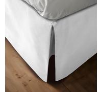 10XDIEZ Cubre Canapé de Cama, Loneta Lisa - Cama 150cm, Sun Blanco | En 60% algodón y 40% poliéster, color sun blanco, tamaño cama 150cm, para vestir el somier con Faldón de 30 cm