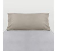 10XDIEZ Funda Almohada poliéster algodón (Lino - 120x45cm (para Almohada de 105cm))
