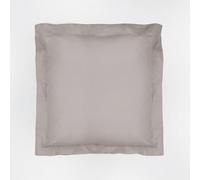 10XDIEZ Funda de cojín algodón percal 200 Hilos Beige (Beige - 50x50cm)
