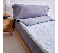 10XDIEZ Funda Saco nórdico (No Incluye el Relleno nórdico) (Panda Azul - Cama 90cm)