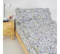 10XDIEZ Saco nórdico Ajustable Apolo (Gris Claro - Cama de 90cm)