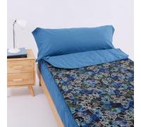 10XDIEZ Saco Nórdico Ajustable - Cama de 105cm, Play Cobalto | En 52% poliéster y 48% algodón, color play cobalto, tamaño cama de 105cm, estilo moderno, para vestir la cama completa