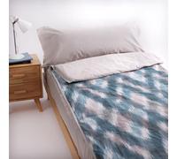10XDIEZ Saco Nórdico Ajustable - Cama de 80cm, Zadar Azul | En 52% poliéster y 48% algodón, color zadar azul, tamaño cama de 80cm, estilo moderno, para vestir la cama completa