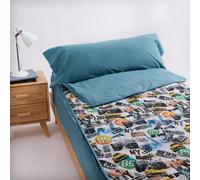 10XDIEZ Saco nórdico ajustable chelsea - Sacos nórdicos para bebés, cómodos y calentitos Jade Cama de 105cm