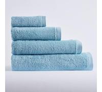 10XDIEZ - Toalla de baño 100% algodón 500 gr/m2 (1 Unidad) - Medidas: 50x100cm - Celeste