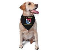 11.º Grupo De Fuerzas Especiales del Ejército De EE. UU. Bandana para Perro Moda Bufanda De Mascota Ajustable Mascotas Baberos para Uso Diario Cumpleaños Boda
